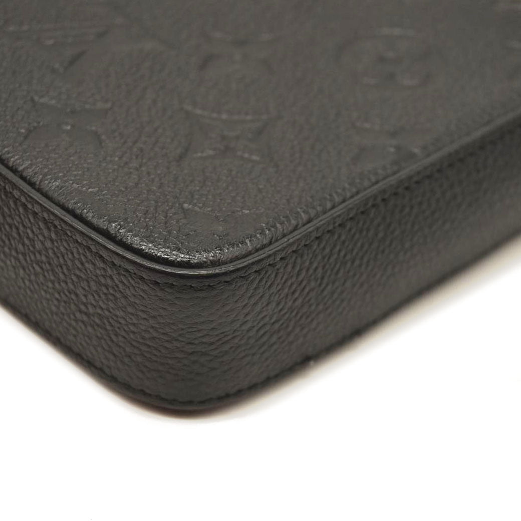 Louis Vuitton  Empreinte Pochette Felicie Chain Wallet Black  SP0148