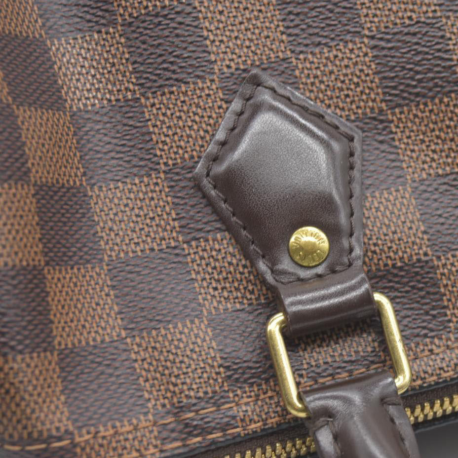 $1940 AUCTION Louis Vuitton  Damier Ebene Speedy Bandouliere 25 2018