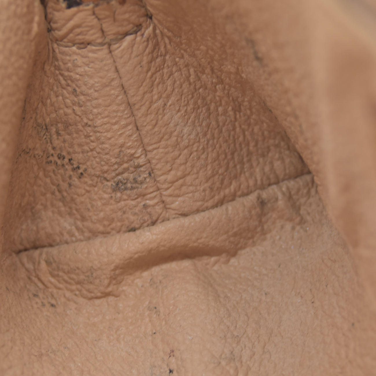 $600 Louis Vuitton Monogram Pochette Cosmetics Pouch Brown  CA0041