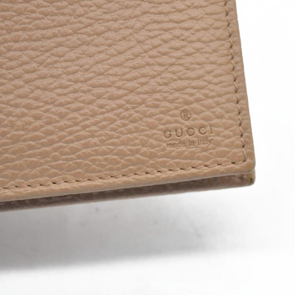 $890 Gucci Dollar Calfskin Swing Wallet On Strap crossbody bag