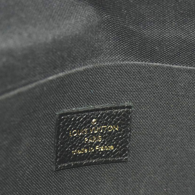 Louis Vuitton  Empreinte Pochette Felicie Chain Wallet Black  SP0148