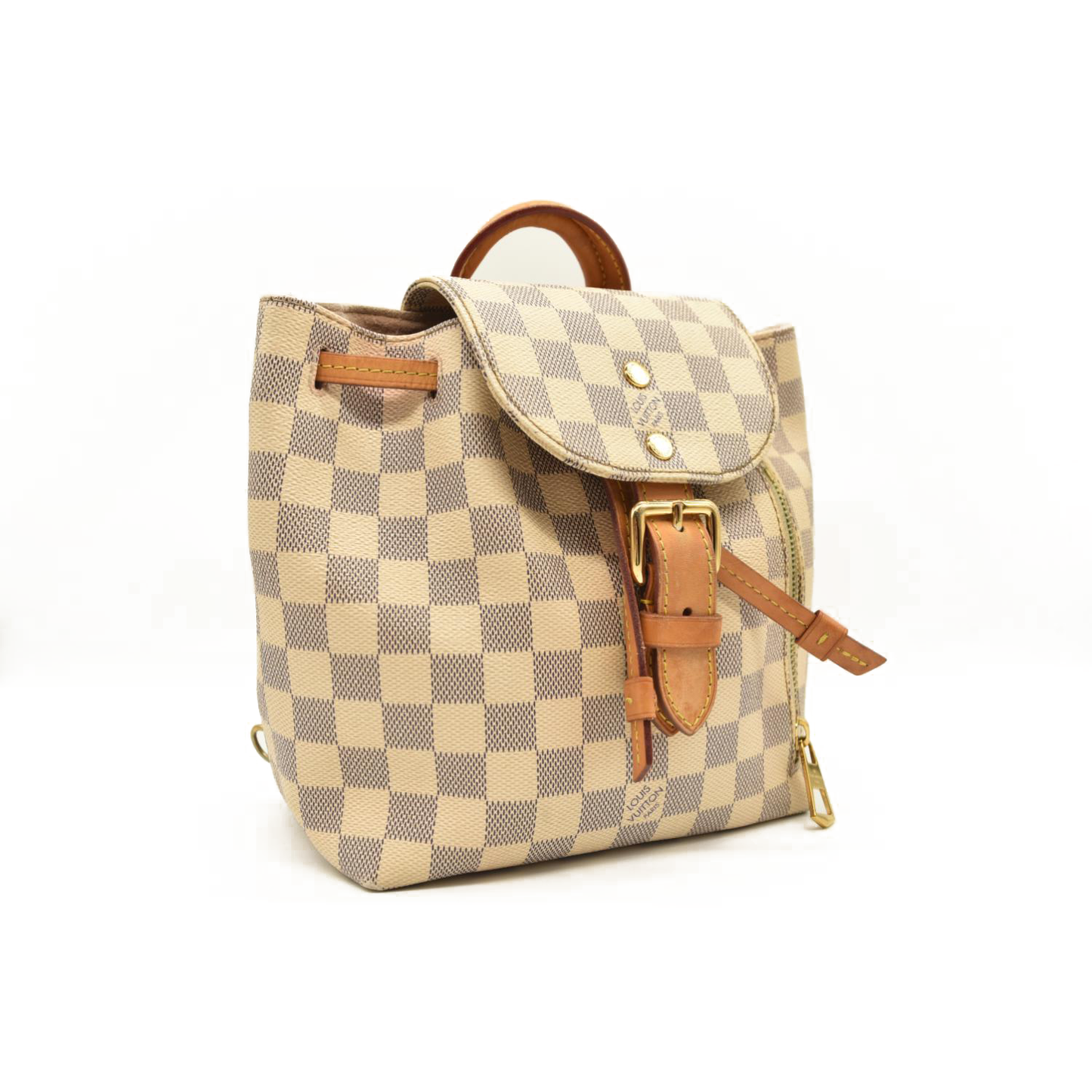 LOUIS VUITTON Damier Azur Sperone BB Backpack SR3157