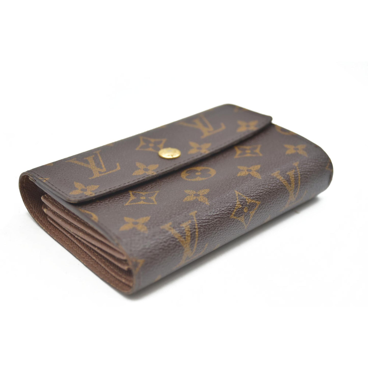 LOUIS VUITTON Monogram Alexandra Trifold Wallet