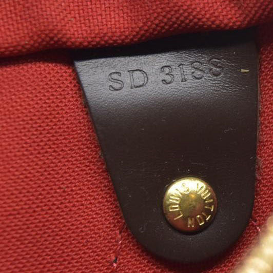 $1940 AUCTION Louis Vuitton  Damier Ebene Speedy Bandouliere 25 2018