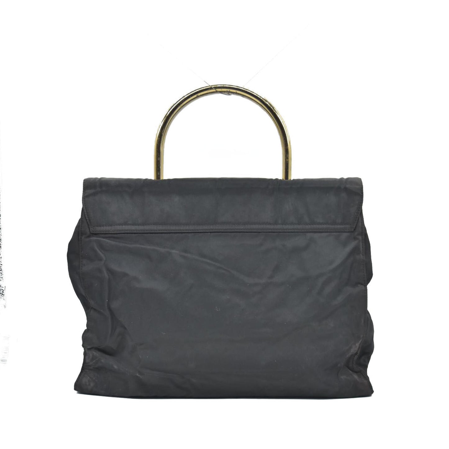 $1250 Prada  Tessuto Nylon Top Handle Bag Vintage