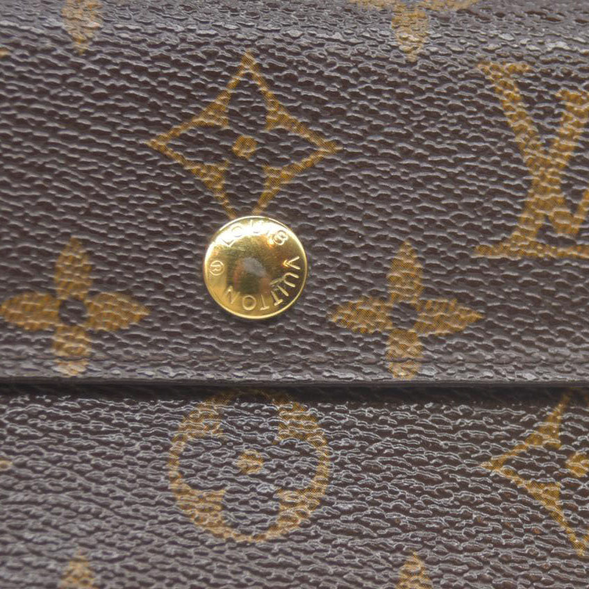 LOUIS VUITTON Monogram Alexandra Trifold Wallet