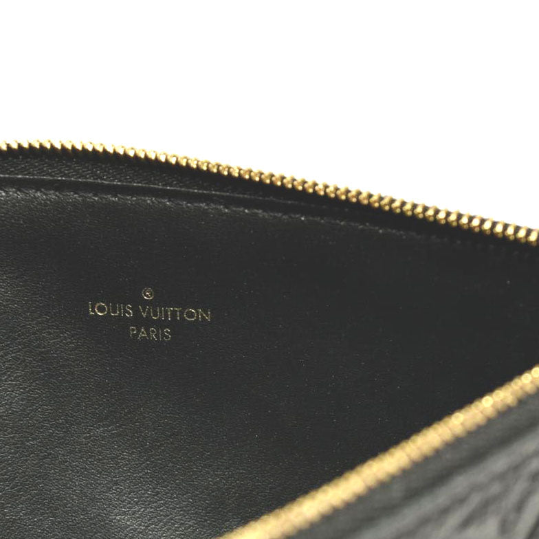 Louis Vuitton  Empreinte Pochette Felicie Chain Wallet Black  SP0148