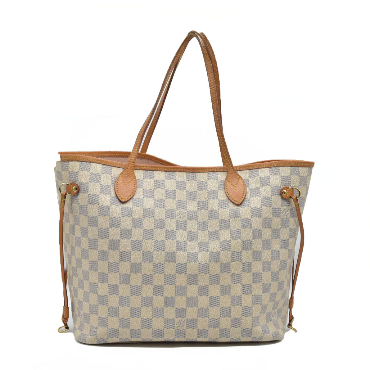 $2170 Louis Vuitton Damier Azur Neverfull MM SD4197 2017