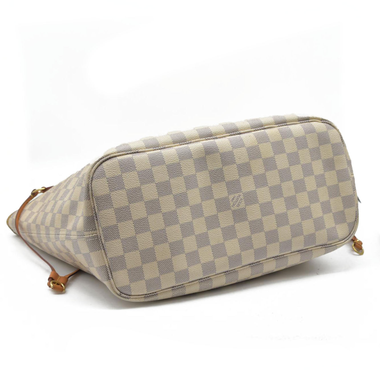 $2170 Louis Vuitton Damier Azur Neverfull MM SD4197 2017