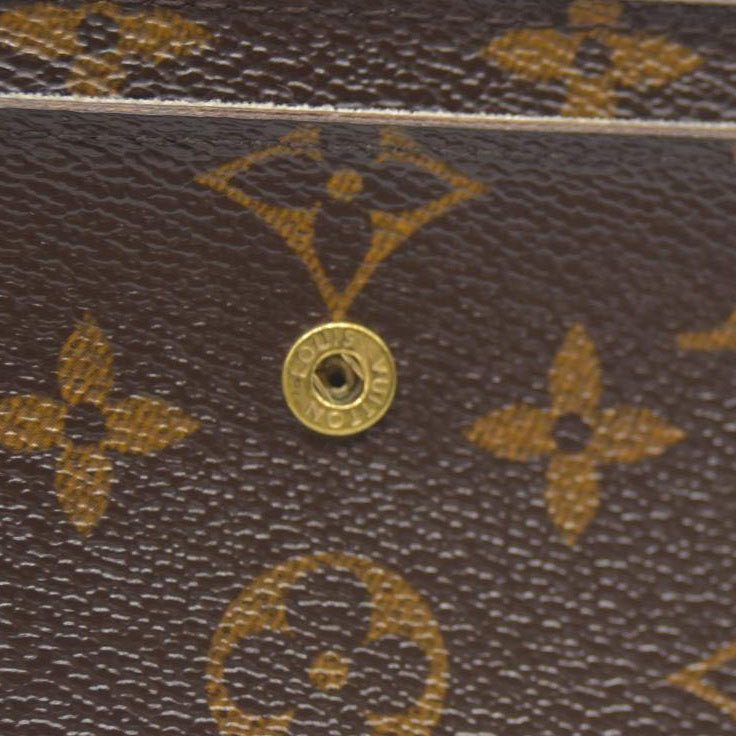 LOUIS VUITTON Monogram Alexandra Trifold Wallet