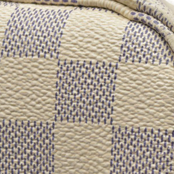 $2170 Louis Vuitton Damier Azur Neverfull MM SD4197 2017