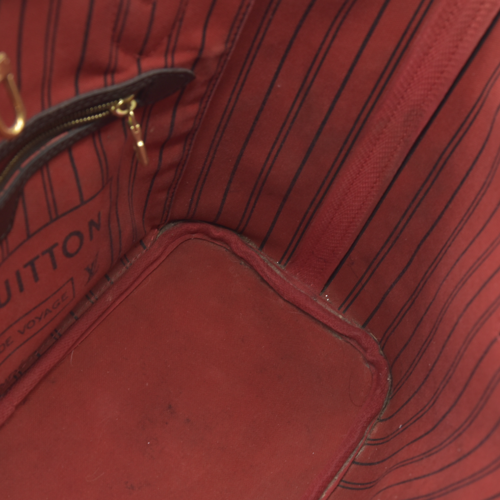 $2100 Louis Vuitton Damier Ebene Neverfull PM