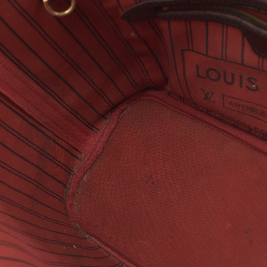 $2100 Louis Vuitton Damier Ebene Neverfull PM