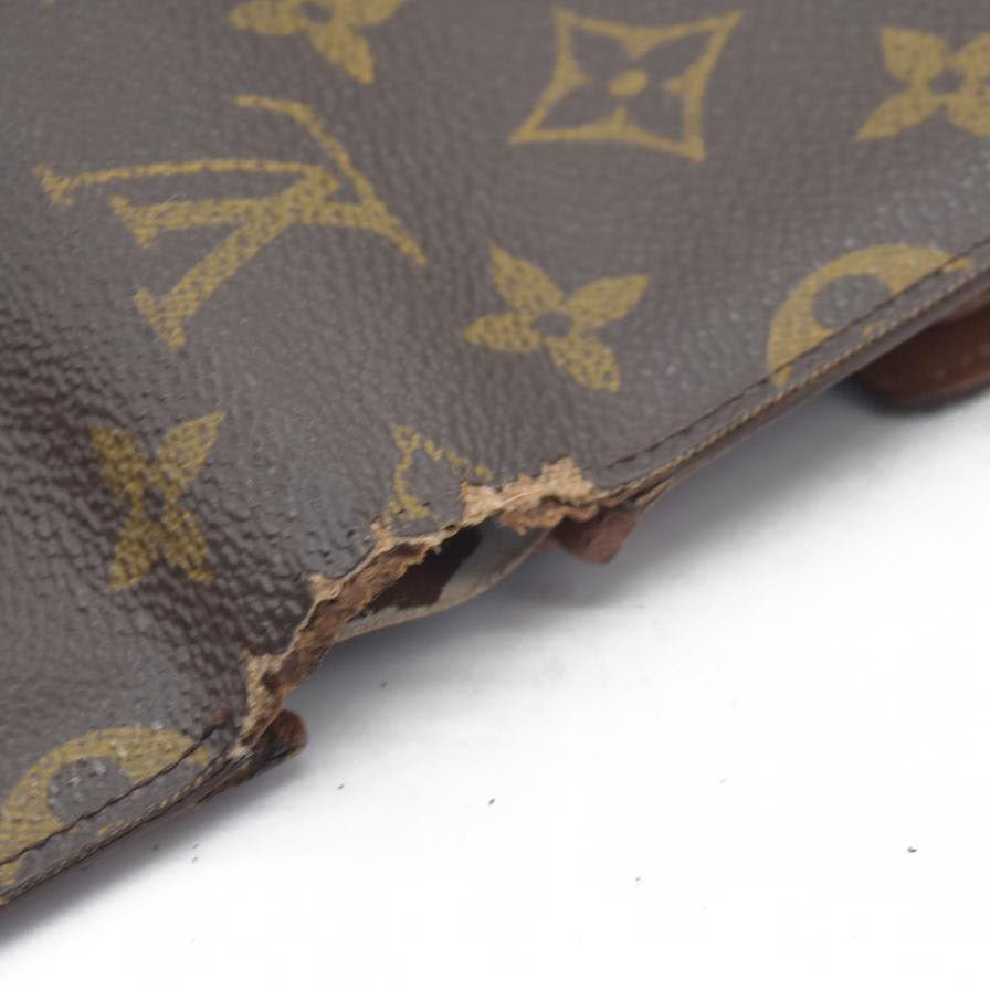 $550 Louis Vuitton Monogram Canvas Porte Tresor Etui Papier Wallet SP0927