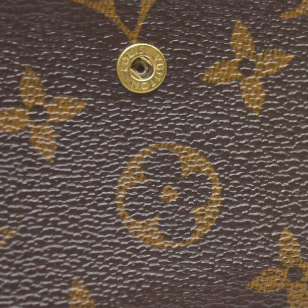 LOUIS VUITTON Monogram Alexandra Trifold Wallet