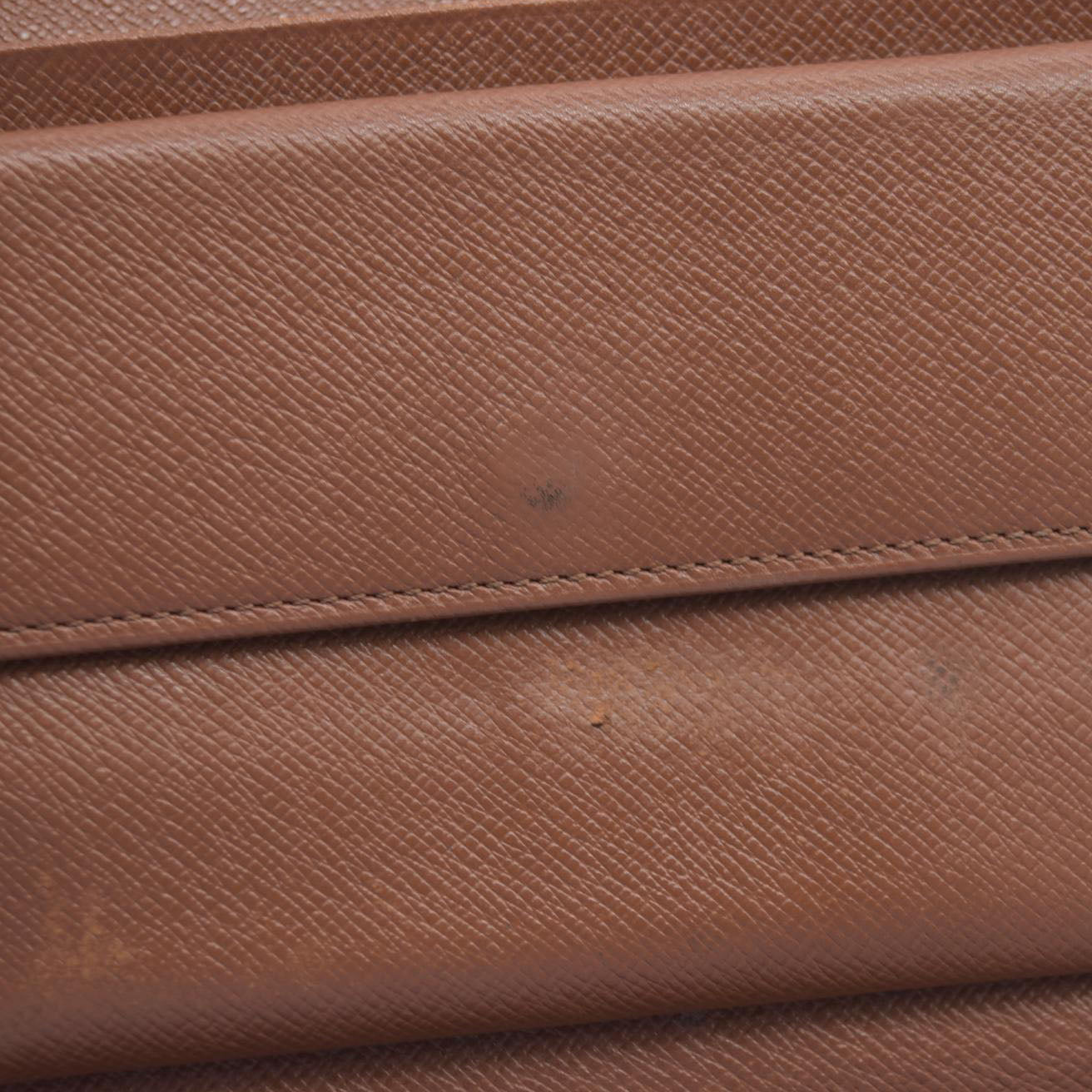 $550 Louis Vuitton Monogram Canvas Porte Tresor Etui Papier Wallet SP0927