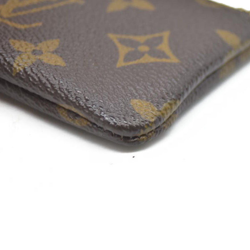 LOUIS VUITTON Monogram Coin Purse Key Pochette Cles Wallet ET1011
