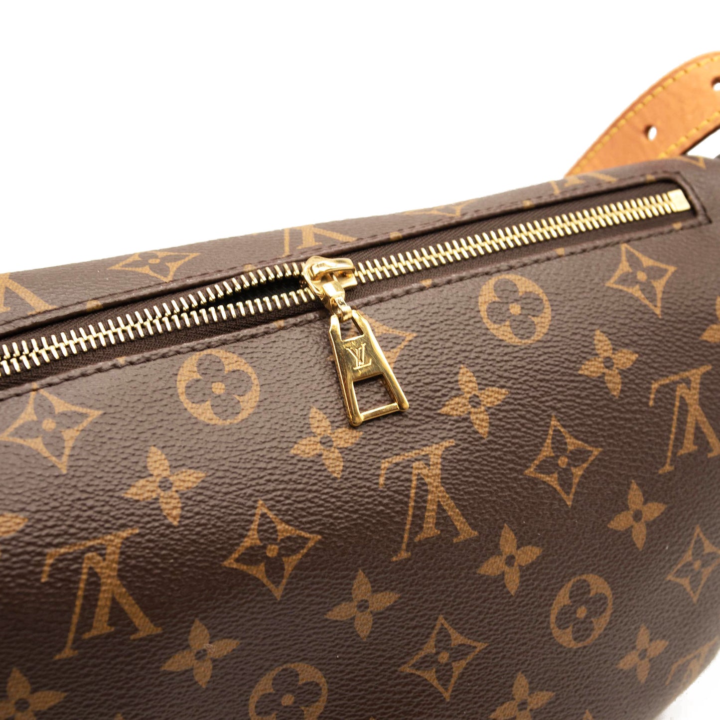 MI4189 Louis Vuitton Bumbag Brown Monogram Canvas Messenger Bag Fanny Pack