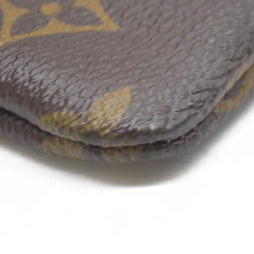 LOUIS VUITTON Monogram Coin Purse Key Pochette Cles Wallet ET1011