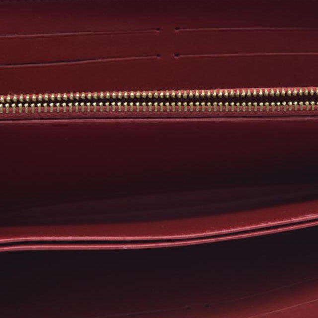 $970 SP1110 2010 Louis Vuitton Pomme d'Amour Monogram Vernis Zippy Wallet CONSIGNMENT