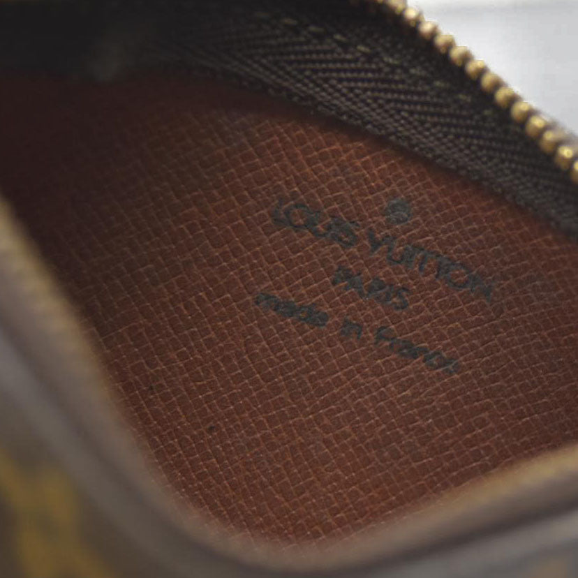 LOUIS VUITTON Monogram Coin Purse Key Pochette Cles Wallet ET1011