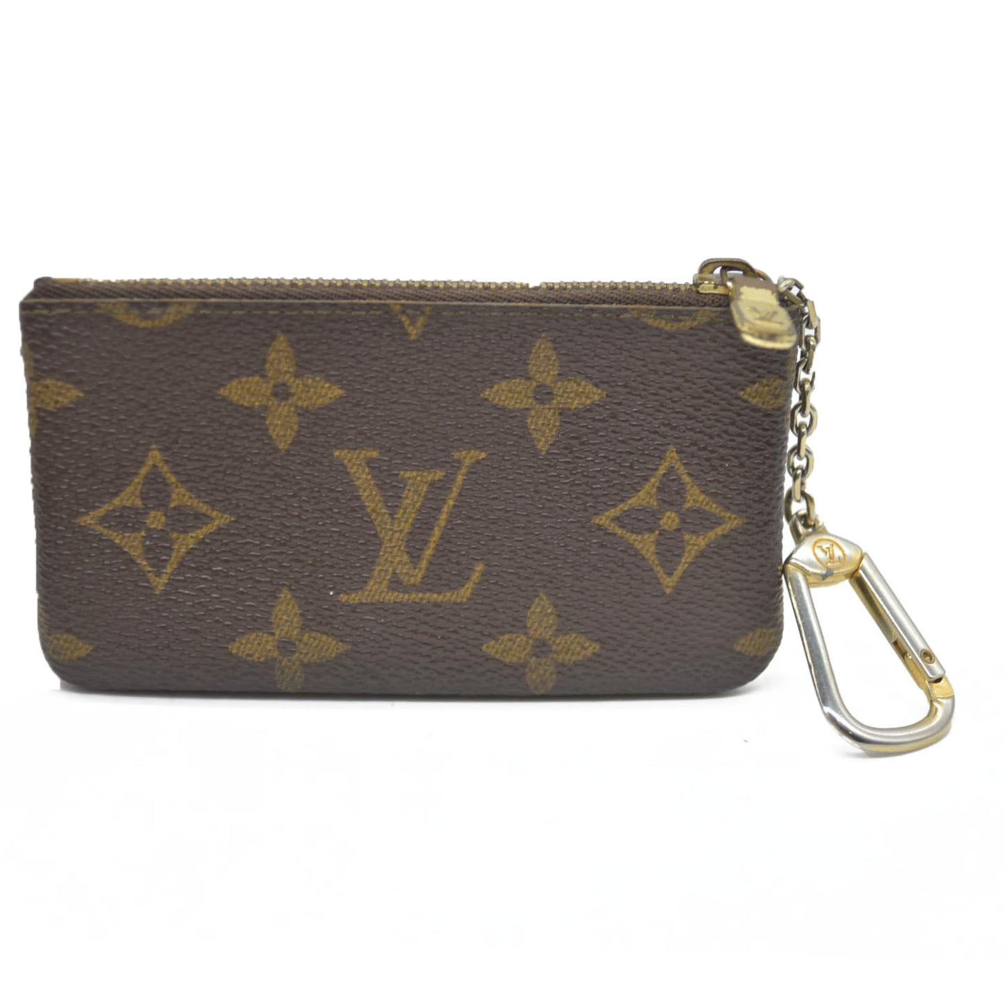 LOUIS VUITTON Monogram Coin Purse Key Pochette Cles Wallet ET0952
