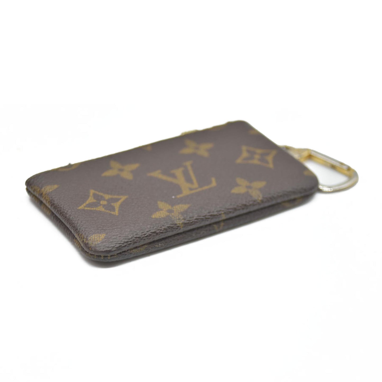 LOUIS VUITTON Monogram Coin Purse Key Pochette Cles Wallet ET0952