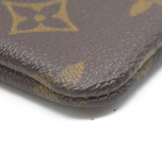 LOUIS VUITTON Monogram Coin Purse Key Pochette Cles Wallet ET0952