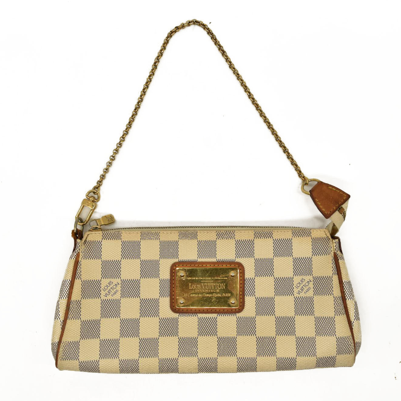 LOUIS VUITTON  Damier Azur Eva Clutch SN4160