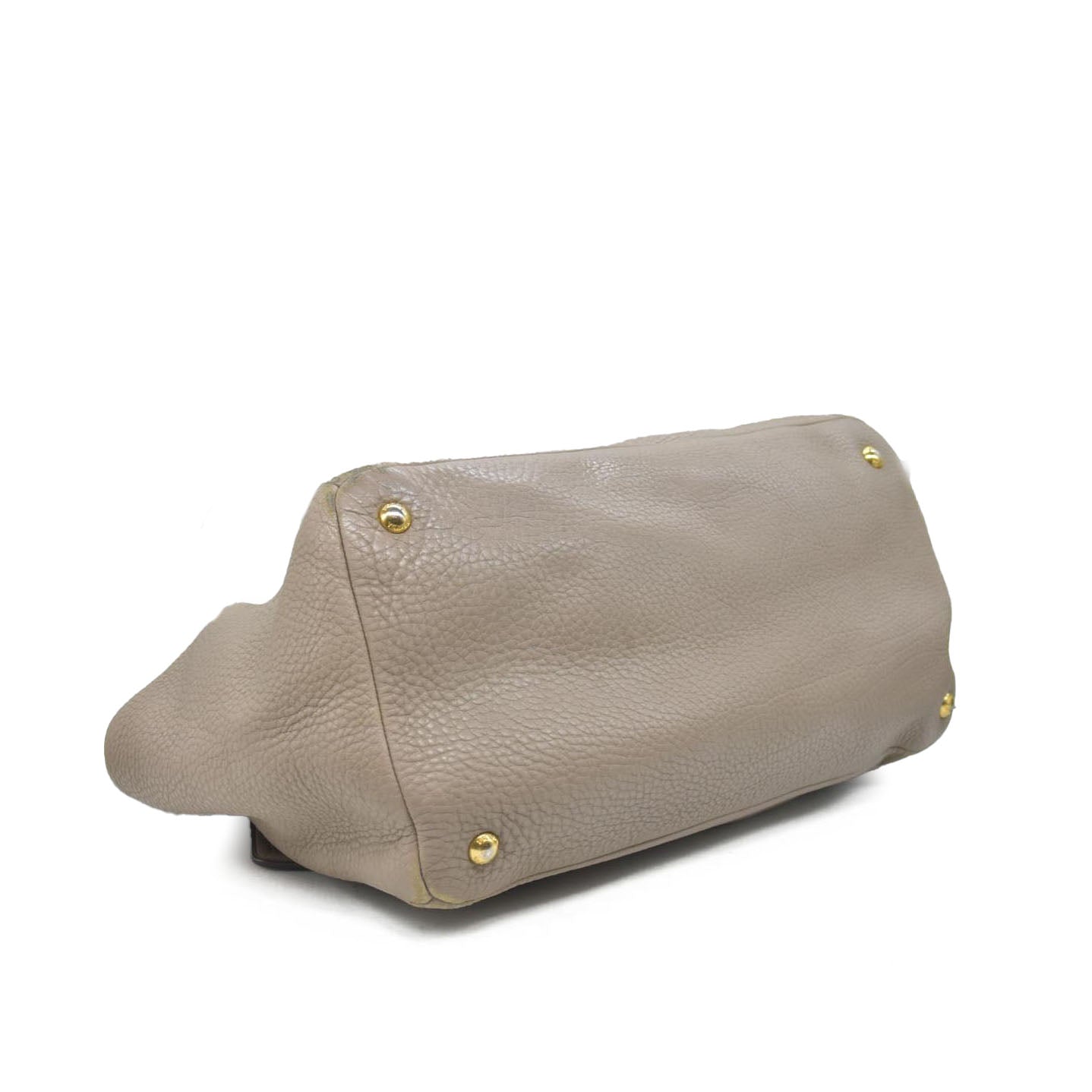 $3500 Prada Convertible Shopping Tote Vitello Daino Medium