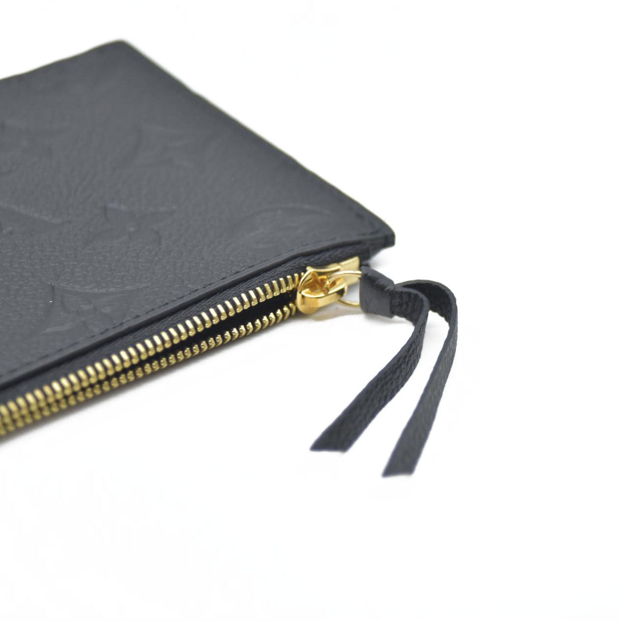 Louis Vuitton  Empreinte Felicie Chain Wallet Zippered Insert Black