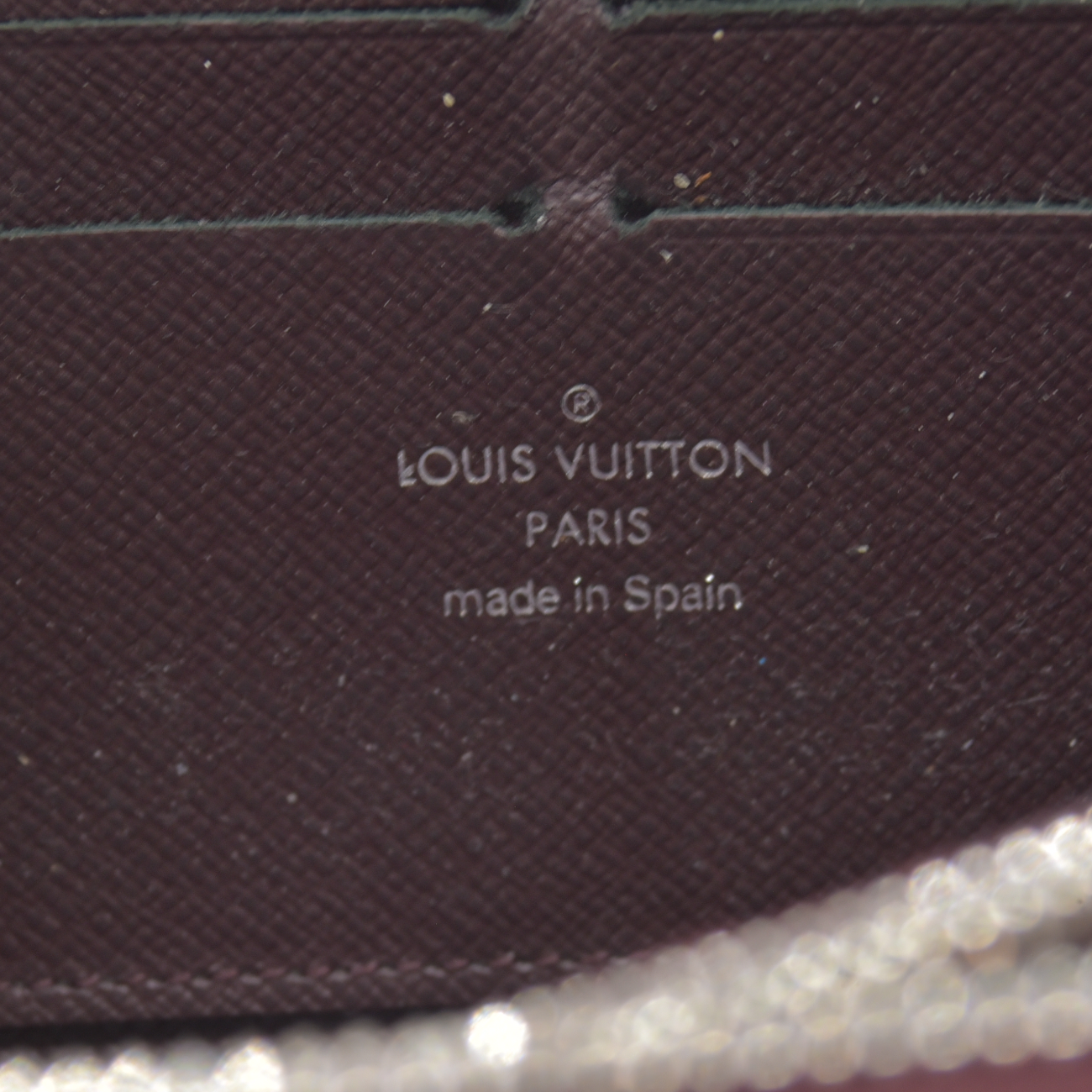 $970 2012 Louis Vuitton Epi Electric Zippy Zip Around Long Wallet Purple CA0112