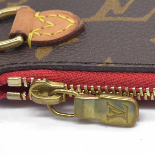 $600 Louis Vuitton Monogram Neverfull MM GM Pochette Cherry LA3176 CONSIGNMENT