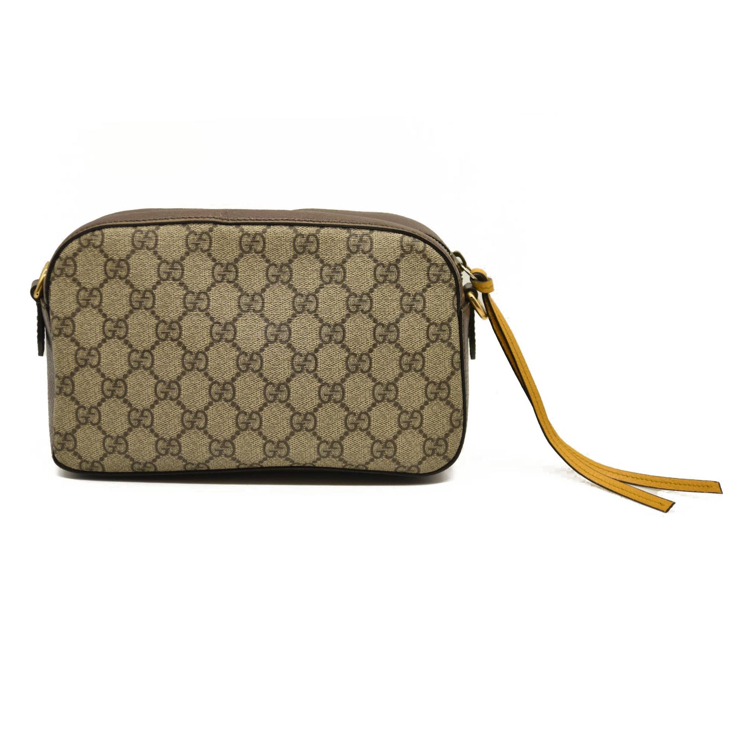 Gucci  GG Supreme Monogram Web Neo Vintage Shoulder Bag Beige New Acero Crop