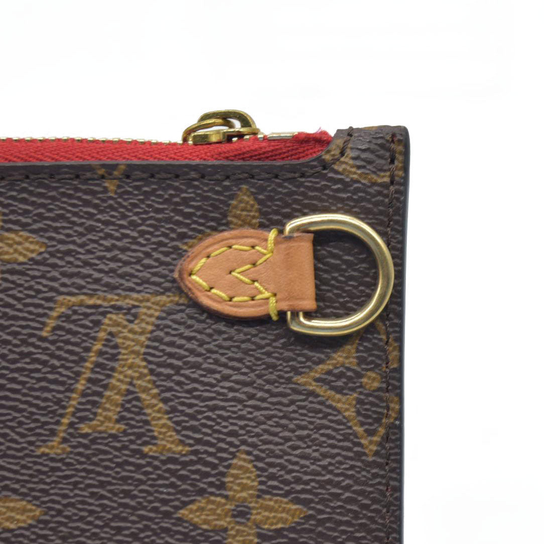 $600 Louis Vuitton Monogram Neverfull MM GM Pochette Cherry LA3176 CONSIGNMENT
