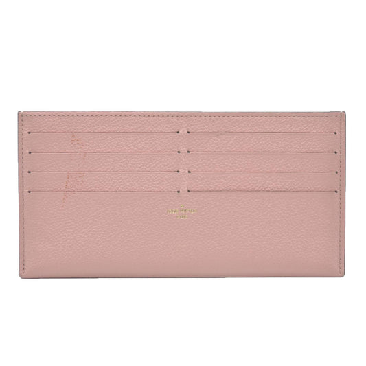 Louis Vuitton  Calfskin Felicie Chain Wallet Card Holder Insert Pink
