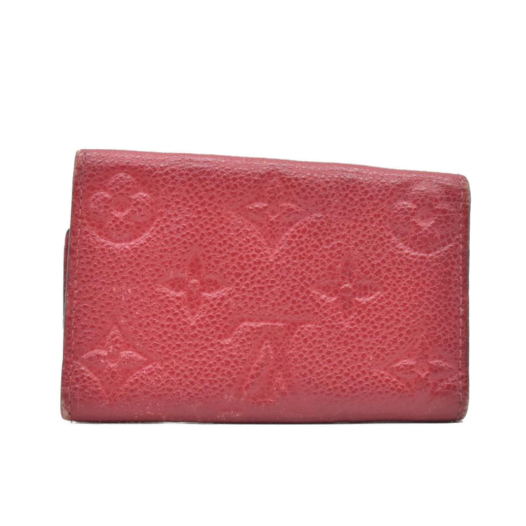 $450 2019 Louis Vuitton Monogram Empreinte Multicles Leather 6 Ring Key Case TN0179