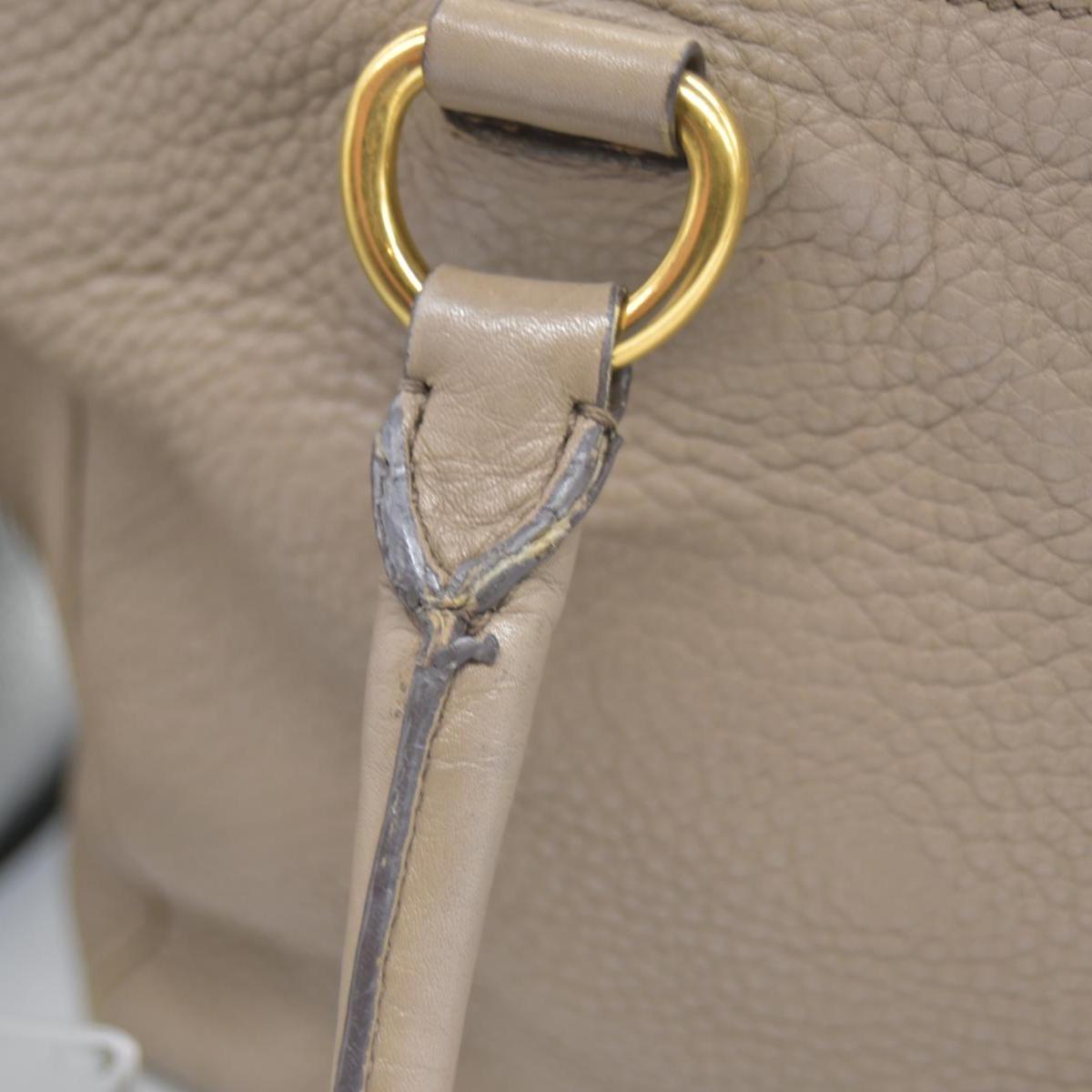 $3500 Prada Convertible Shopping Tote Vitello Daino Medium