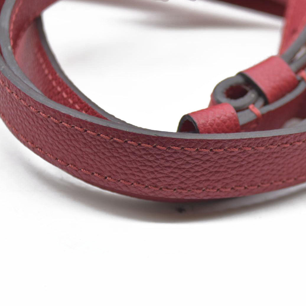 $2930 Louis Vuitton  Empreinte Speedy Bandouliere 25 NM Scarlet DU1149