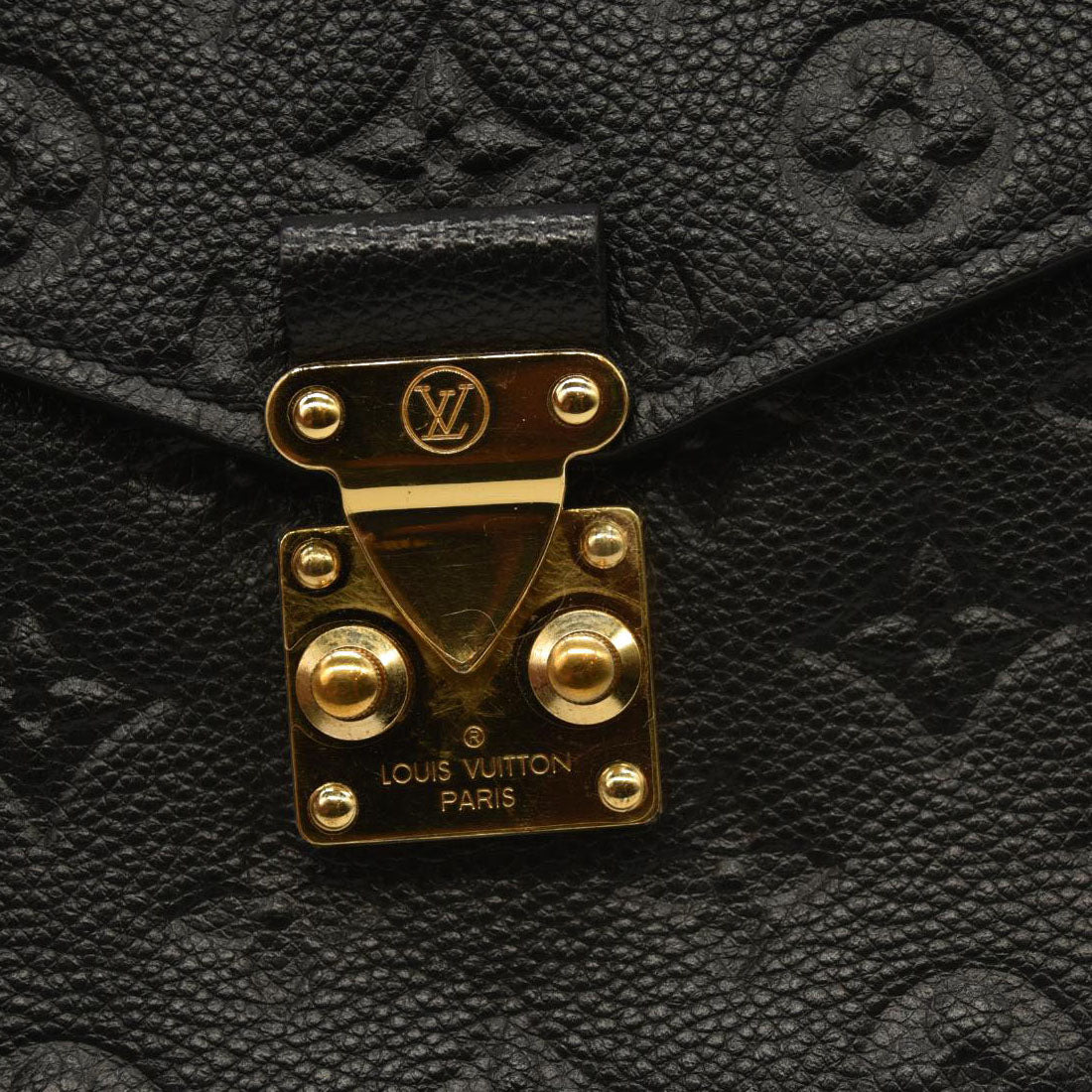 LOUIS VUITTON  Empreinte Pochette Metis Black DU0240