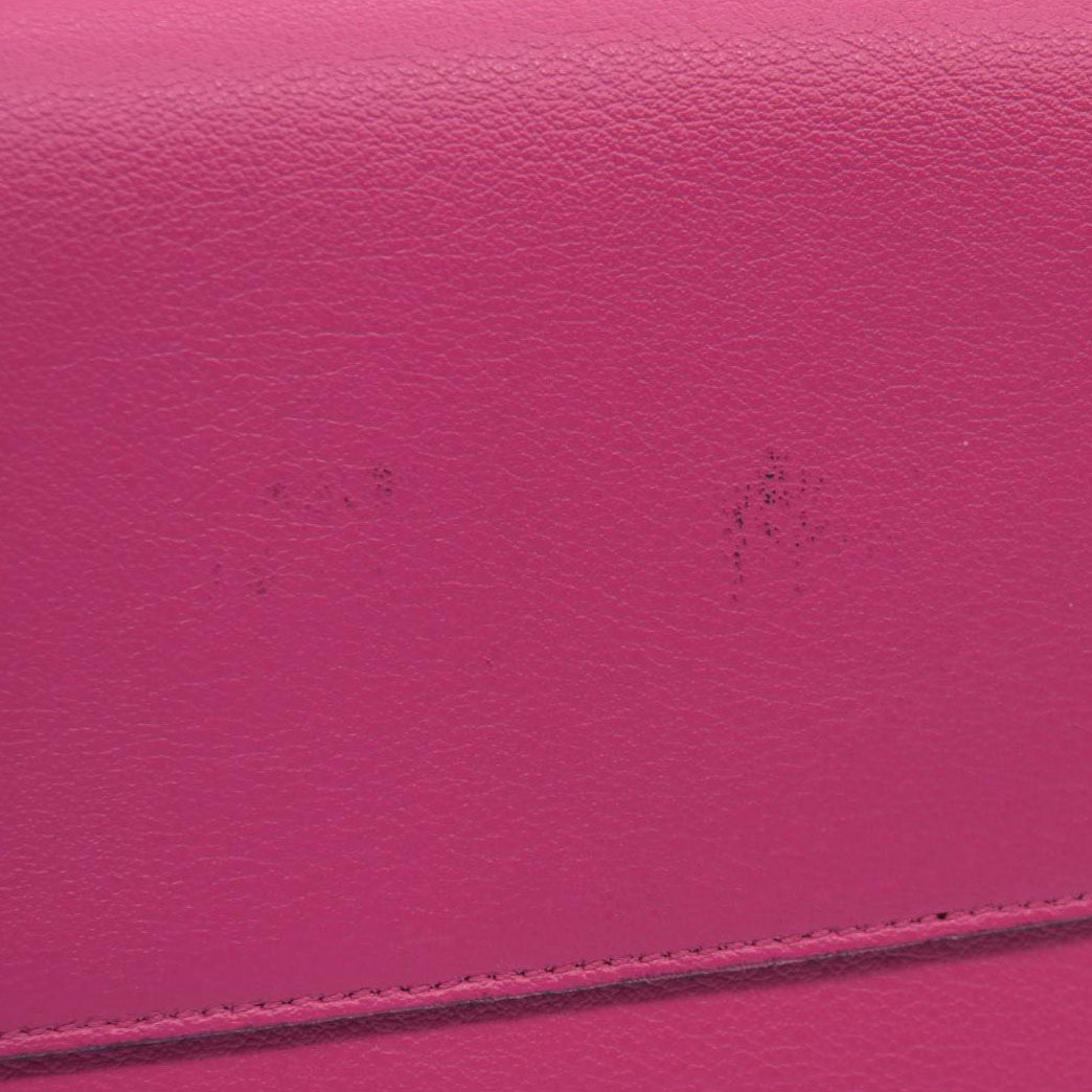 $1550 Saint Laurent Calfskin Large Shopping Tote Pink