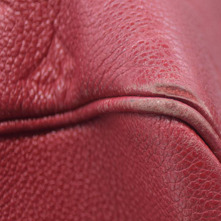 $2930 Louis Vuitton  Empreinte Speedy Bandouliere 25 NM Scarlet DU1149