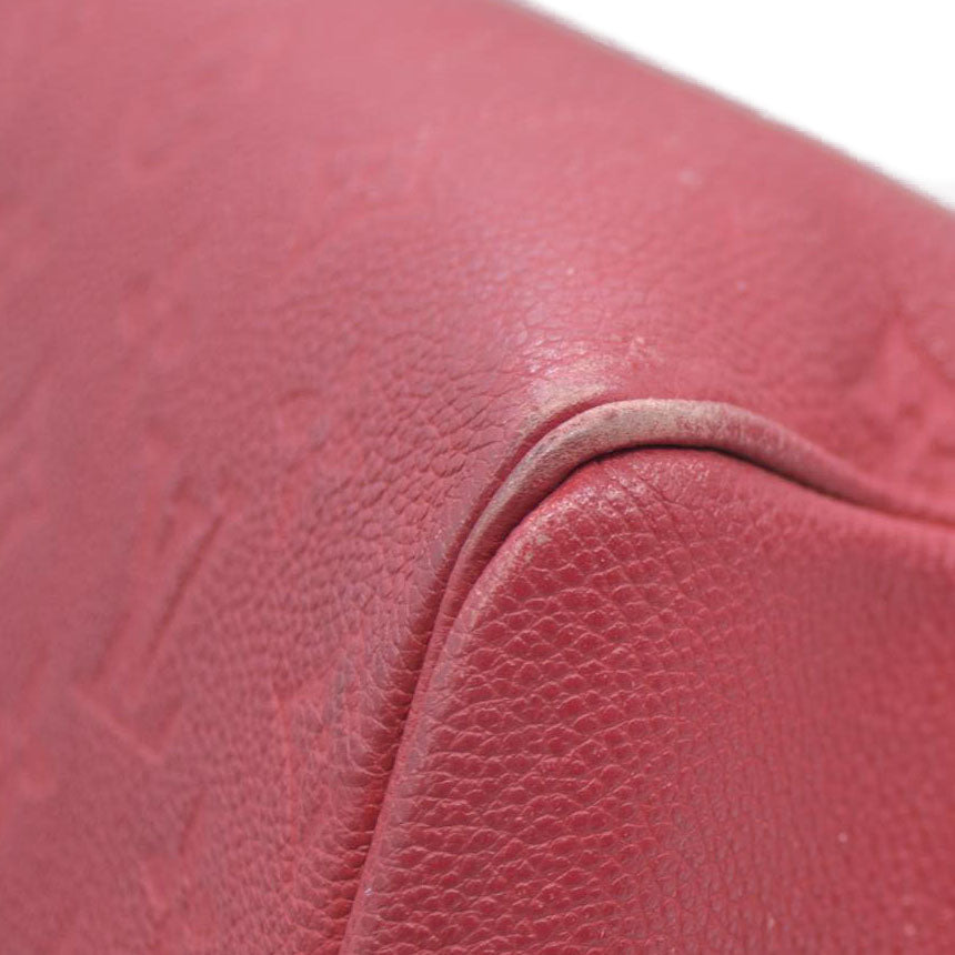 $2930 Louis Vuitton  Empreinte Speedy Bandouliere 25 NM Scarlet DU1149