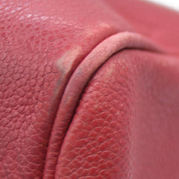 $2930 Louis Vuitton  Empreinte Speedy Bandouliere 25 NM Scarlet DU1149