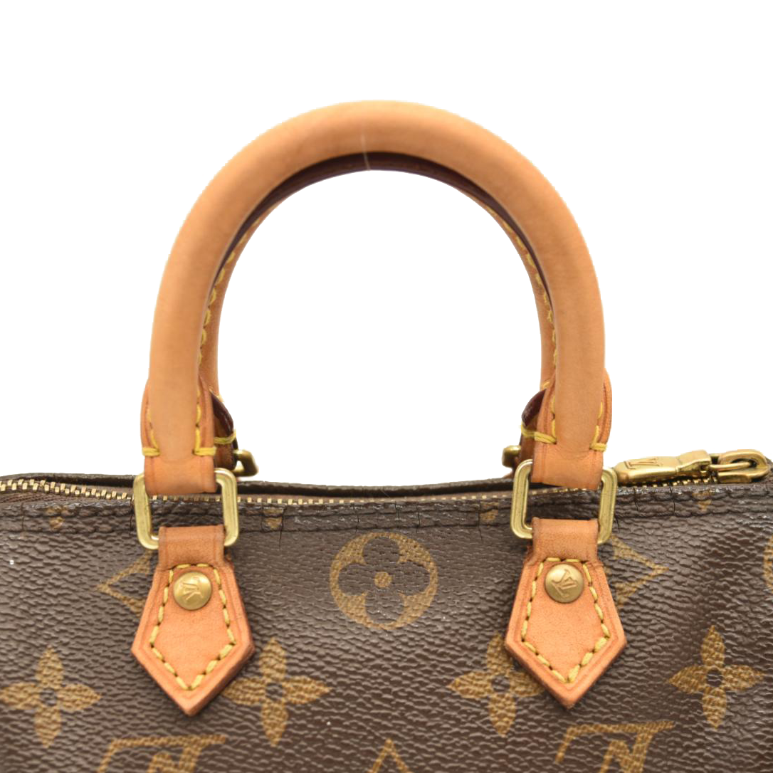 LOUIS VUITTON Monogram Nano Speedy TR3177 Bandouliere