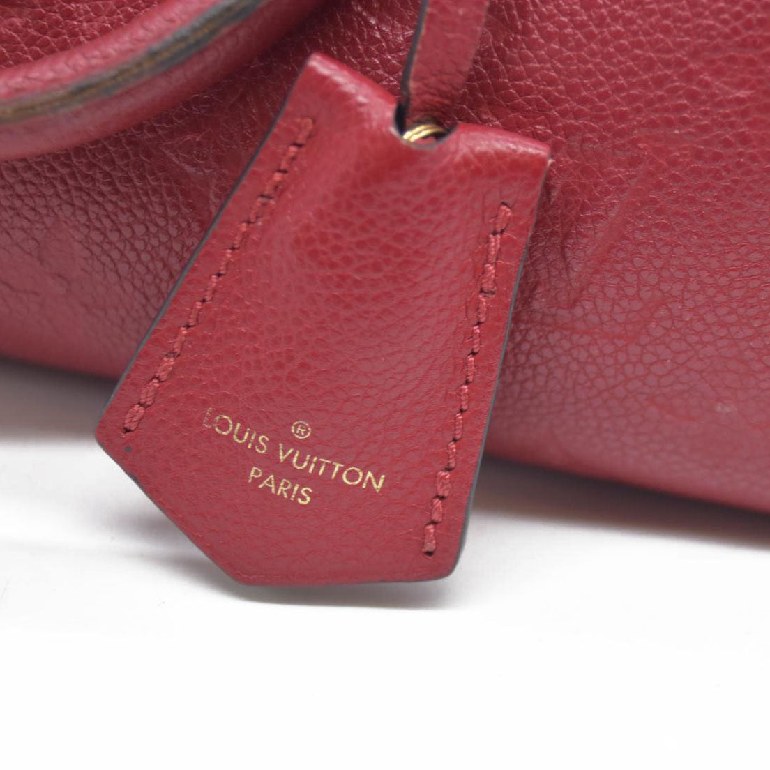 $2930 Louis Vuitton  Empreinte Speedy Bandouliere 25 NM Scarlet DU1149