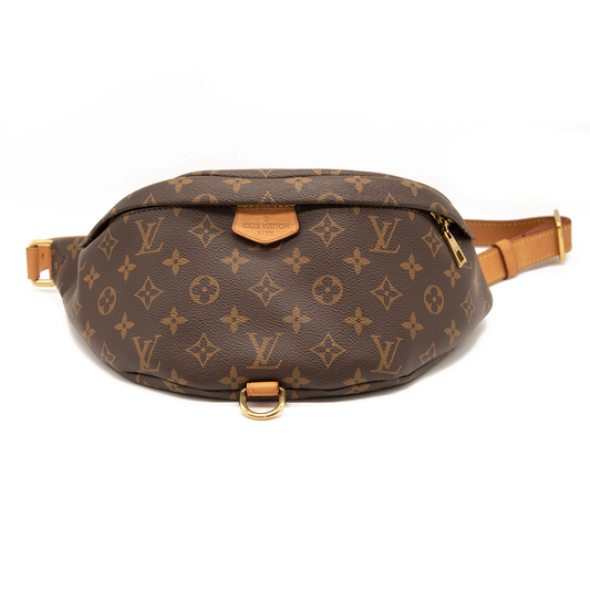 MI3188 Louis Vuitton Bumbag Brown Monogram Canvas Messenger Bag Fanny Pack