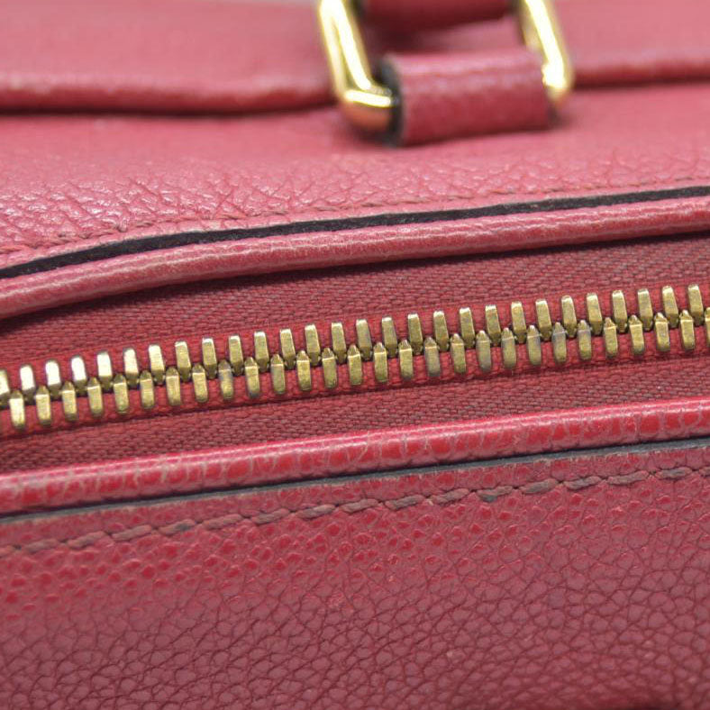 $2930 Louis Vuitton  Empreinte Speedy Bandouliere 25 NM Scarlet DU1149