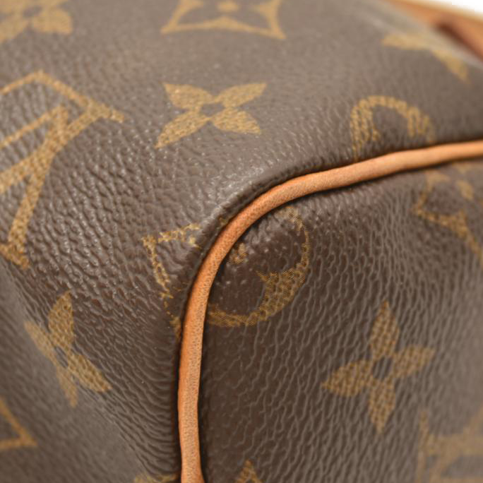 LOUIS VUITTON Monogram Nano Speedy TR3177 Bandouliere