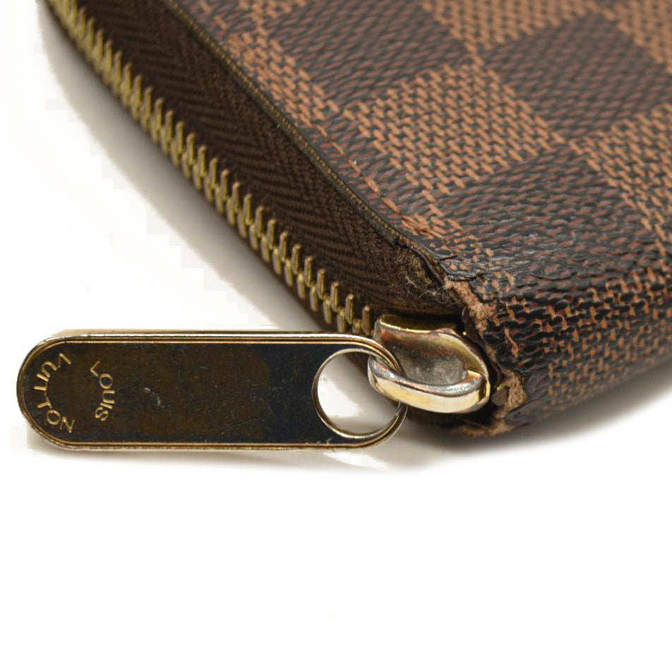 Louis Vuitton  Damier Ebene Zippy Wallet CA4089